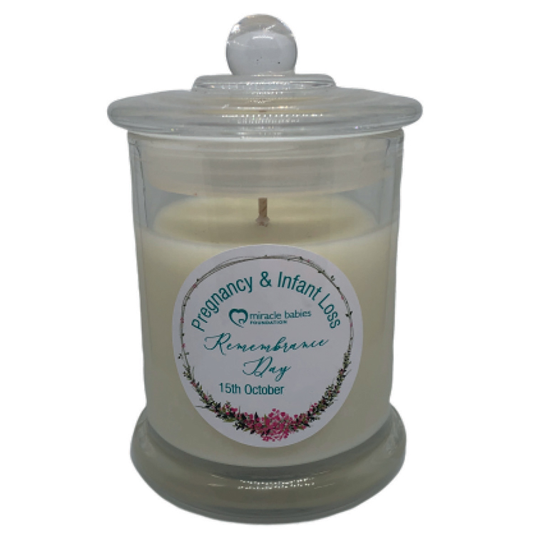 Pregnancy & Infant Loss Remembrance Day Candle Miracle Babies